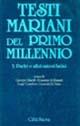 Testi mariani del primo millennio. Vol. 3: Padri e altri autori latini. - copertina