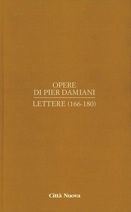 Opere. Vol. 1/8: Lettere (166-180) - Pier Damiani (san) - copertina