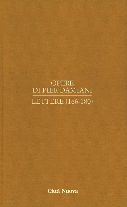 Opere. Vol. 1/8: Lettere (166-180) - Pier Damiani (san) - copertina