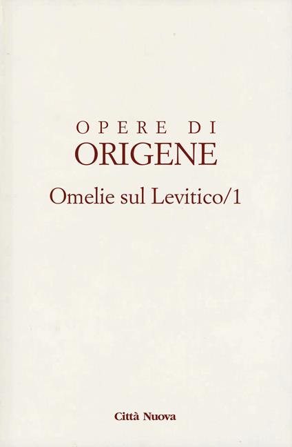 Opere di Origene. Vol. 3/1: Omelie sul Levitico - Origene - copertina
