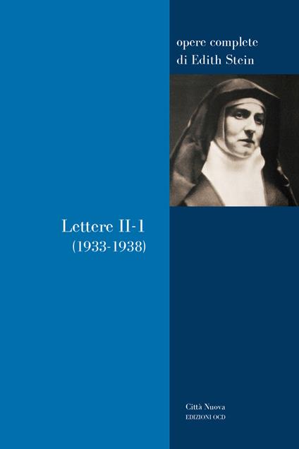 Lettere. Vol. 2/1: 1933-1938 - Edith Stein - copertina
