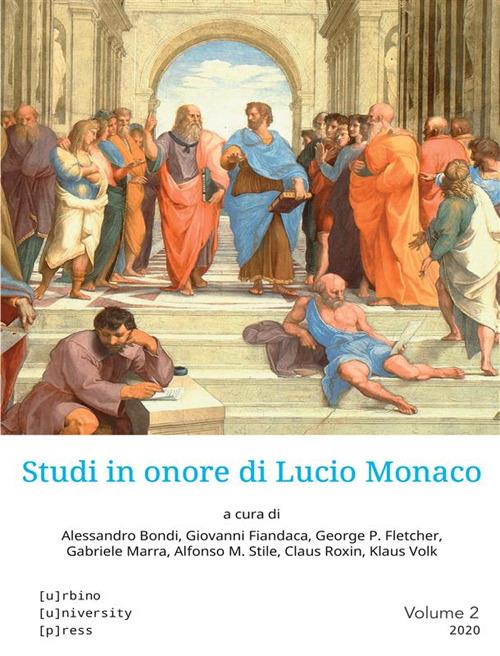 Studi in onore di Lucio Monaco. Vol. 2 - copertina