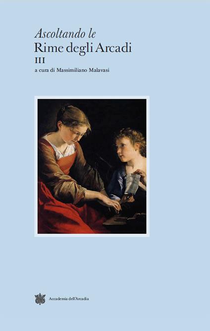 Ascoltando le rime degli Arcadi. Vol. 3 - copertina