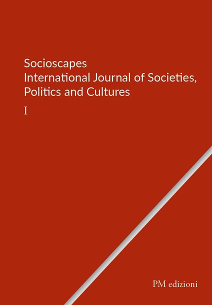 Socioscapes. Ediz. italiana e inglese. Vol. 1: International journal of societies, politics and cultures - copertina