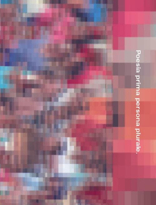 Poesia prima persona plurale - copertina
