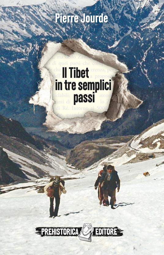 Il Tibet in tre semplici passi - Pierre Jourde - copertina