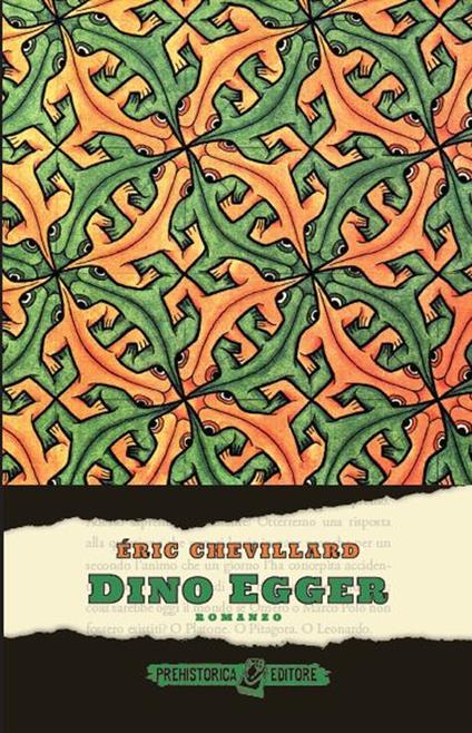 Dino Egger - Eric Chevillard - copertina