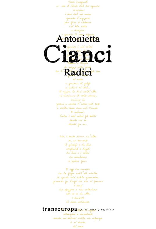 Radici - Antonietta Cianci - copertina