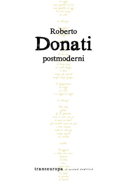 Postmoderni - Roberto Donati - copertina