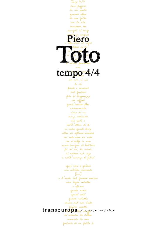 Tempo 4/4 - Piero Toto - copertina