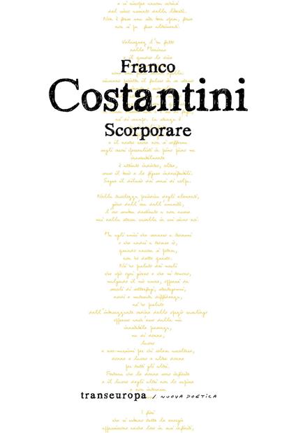 Scorporare - Franco Costantini - copertina