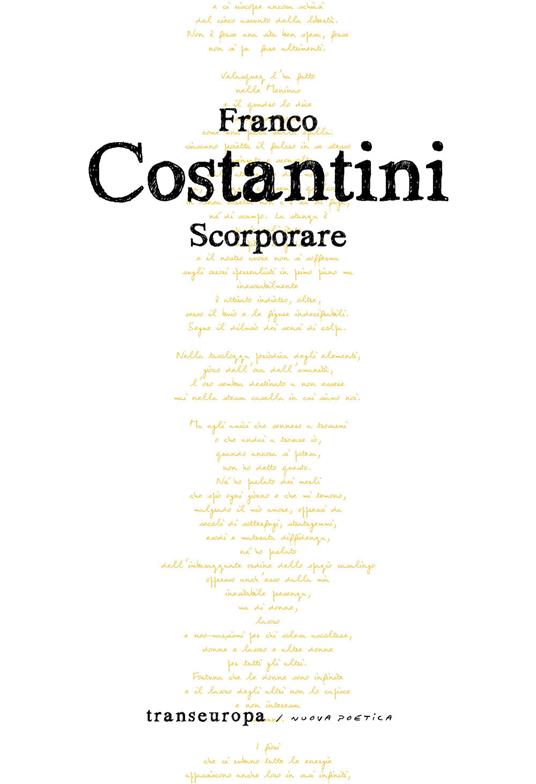 Scorporare - Franco Costantini - copertina