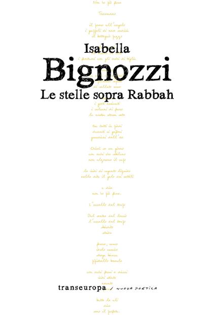 Le stelle sopra Rabbah - Isabella Bignozzi - copertina