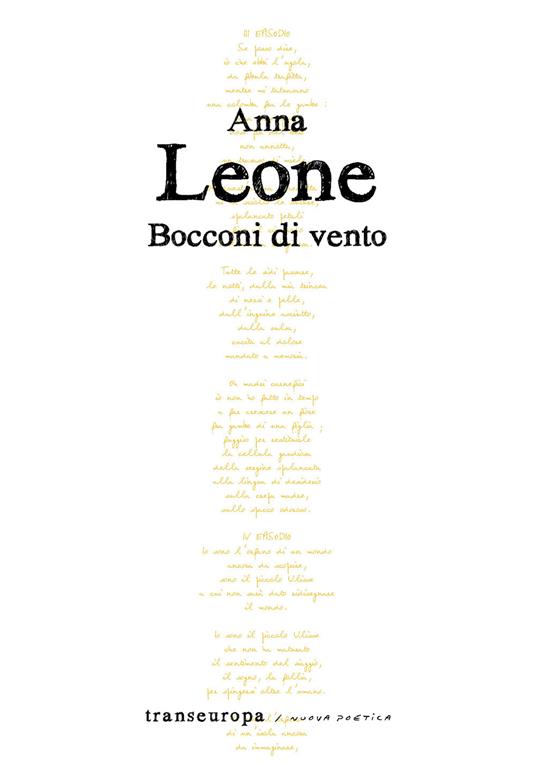 Bocconi di vento - Anna Leone - copertina