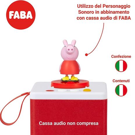 FABA personaggio sonoro - Il Libro delle Storie di Peppa, Gioco Educativo - 2