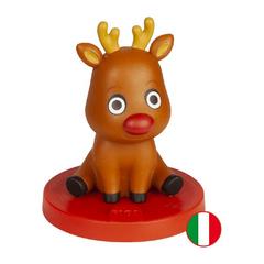 FABA Personaggio Sonoro Il Natale di Rudolph - Storie Sonore - Giocattolo, Contenuti Educativi, Versione Italiana, Bambini 0+ Anni