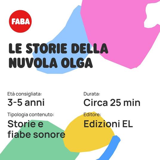 FABA personaggio sonoro - Le Storie di Nuvola Olga, Gioco educativo - 4