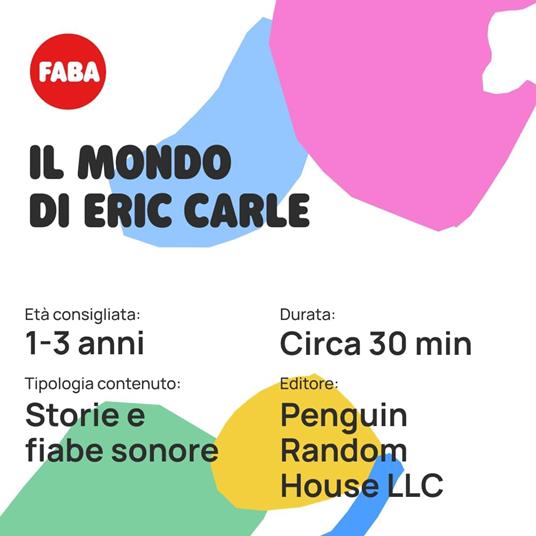 FABA personaggio sonoro - Il Mondo di Eric Carle, Gioco educativo - 4