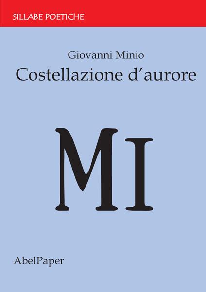 Costellazione d'aurore - Giovanni Minio - copertina