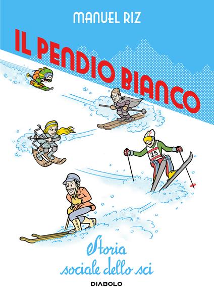 il pendio bianco - Manuel Riz - copertina