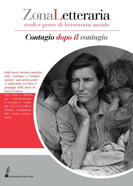Zona letteraria. Studi e prove di letteratura sociale (2020). Vol. 5: Contagio dopo il contagio - copertina