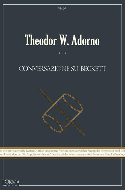 Conversazione su Beckett - Theodor W. Adorno,Gabriele Frasca,Eusebio Trabucchi - ebook