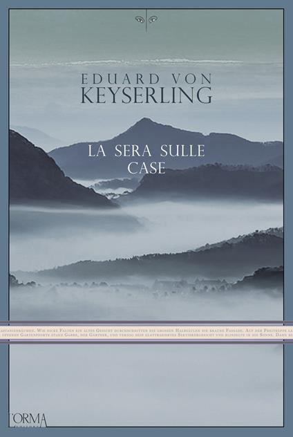 La sera sulle case - Eduard von Keyserling - copertina