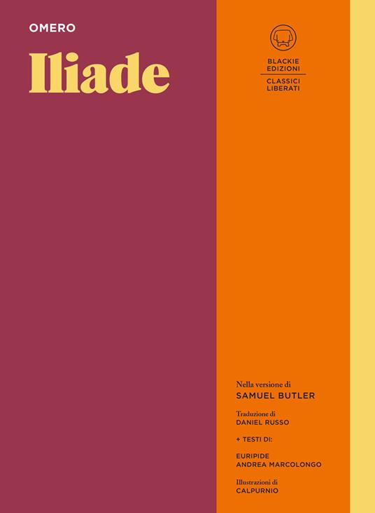 L'iliade - Omero - copertina