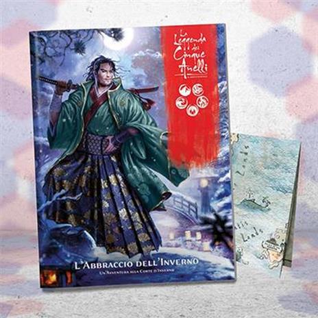 La Leggenda dei Cinque Anelli, L'Abbraccio dell'Inverno. GDR - ITA. Gioco da tavolo - 2
