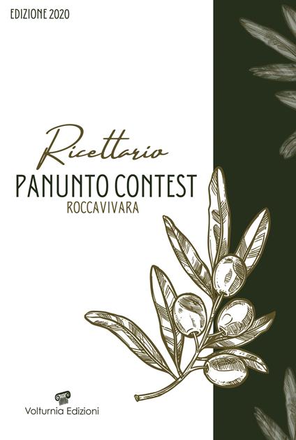 Ricettario Panunto Contest Roccavivara. Edizione 2020 - copertina