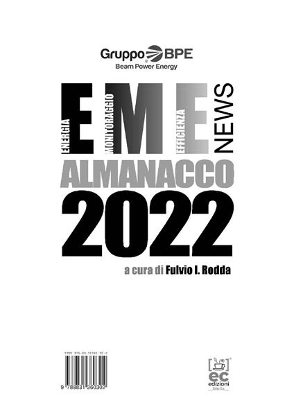 EME News. Almanacco 2022. Un anno di efficienza con il metodo EME di Gruppo BPE - copertina
