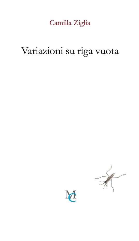 Variazioni su riga vuota - Camilla Ziglia - copertina