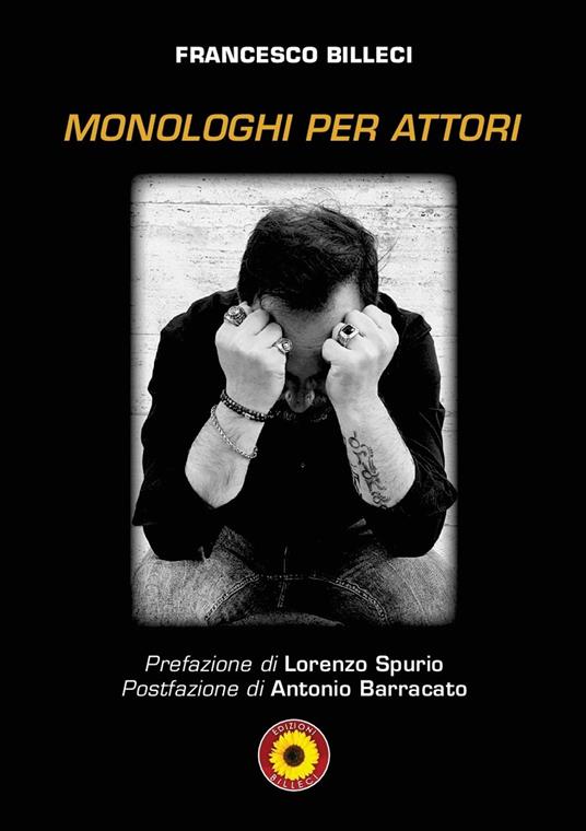 Monologhi per attori - Francesco Billeci - copertina