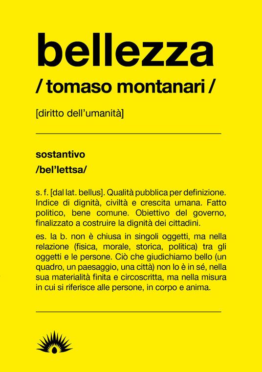 Bellezza - Tomaso Montanari - copertina