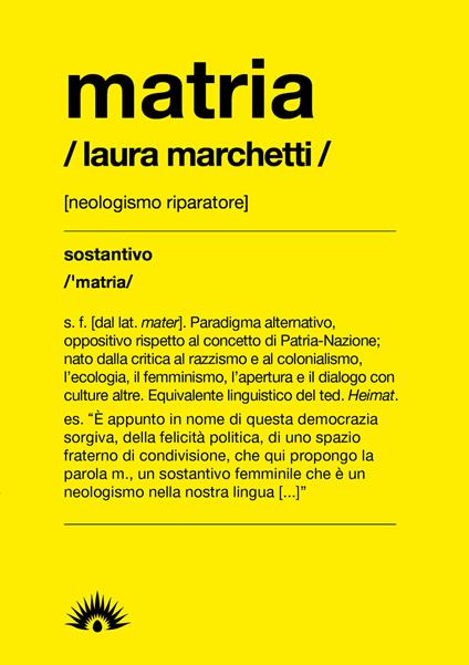 Matria - Laura Marchetti - copertina