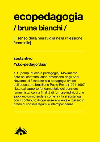 Ecopedagogia - Bruna Bianchi - copertina