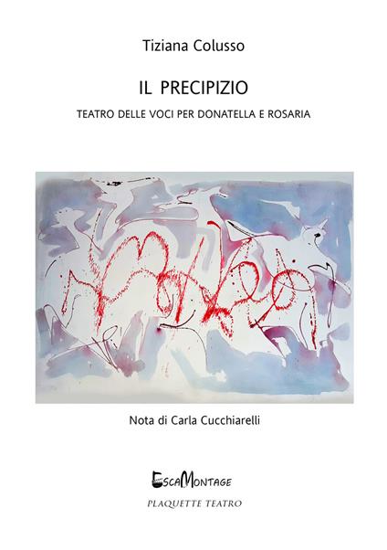 Il precipizio. Teatro delle voci per Donatella e Rosaria. Nuova ediz. - Tiziana Colusso - copertina