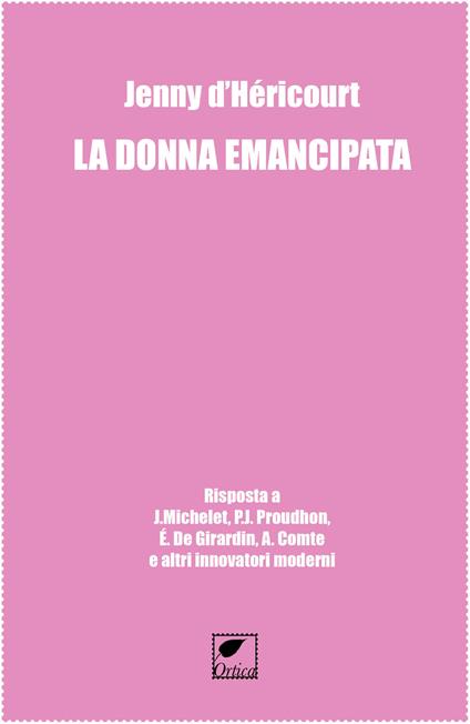 La donna emancipata - Jenny P. d'Héricourt - copertina