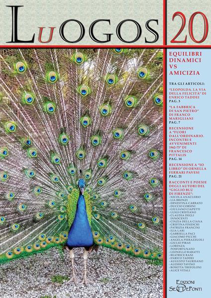 Luogos. Vol. 20: Equilibri dinamici vs amicizia - copertina