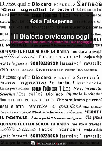 Il dialetto orvietano oggi. L'evoluzione di una comunità attraverso il suo linguaggio - Gaia Falsaperna - copertina