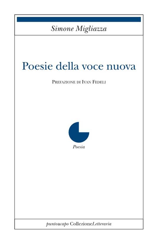 Poesie della voce nuova - Simone Migliazza - copertina