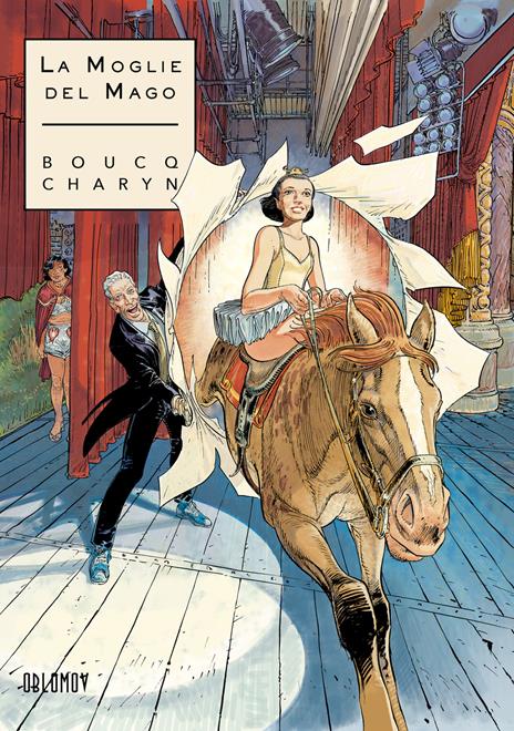 La moglie del mago - Jerome Charyn,François Boucq - copertina