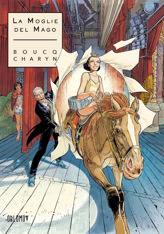 La moglie del mago - Jerome Charyn,François Boucq - copertina