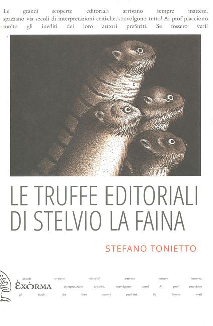 Le truffe editoriali di Stelvio La Faina - Stefano Tonietto - copertina