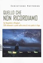 Quello che non ricordiamo. 550 chilometri a piedi...