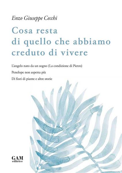 Cosa resta di quello che abbiamo creduto di vivere. L'angelo nato da un sogno (La condizione di Pietro). Penelope non aspetta più. Di fiori di piante e altre storie - Giuseppe Enzo Cecchi - copertina