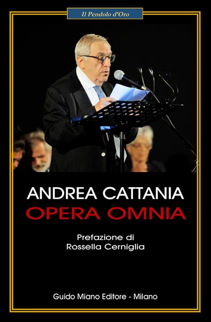 Opera Omnia - Andrea Cattania - copertina
