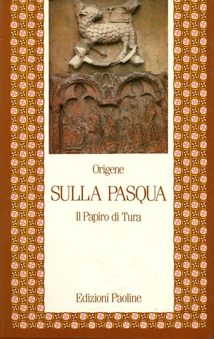 Sulla Pasqua. Il papiro di Tura - Origene - copertina