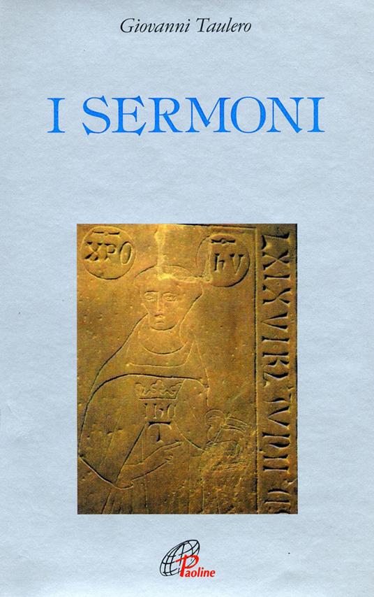I sermoni - Giovanni Taulero - copertina