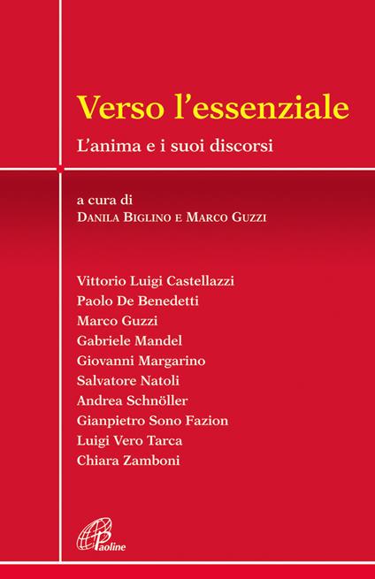 Verso l'essenziale. L'anima e i suoi discorsi - copertina